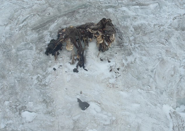 意大利冰川融化发现“一战”时期死亡士兵的遗骸