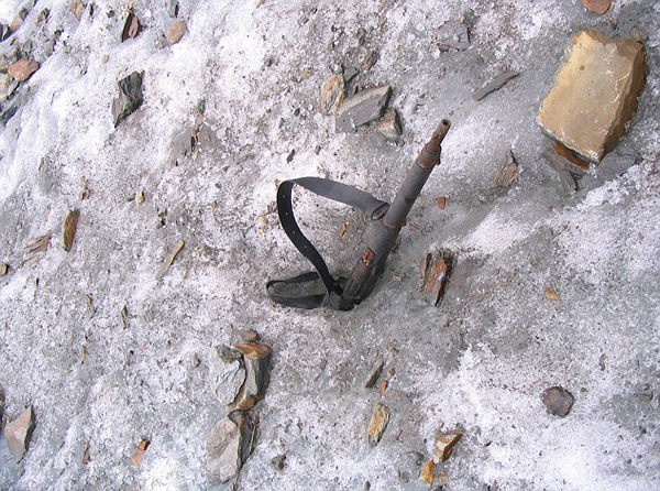 意大利冰川融化发现“一战”时期死亡士兵的遗骸