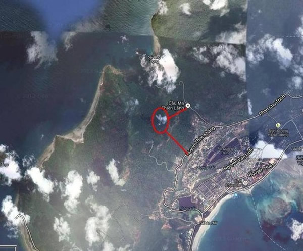 失踪的马航MH370班机坠落在越南昆仑岛一处丛林?