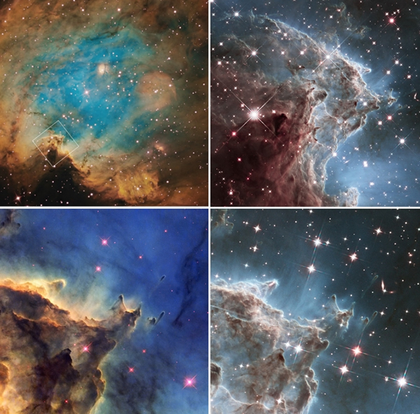 NASA�����Ի�����ɢ���ơ���ͷ���ơ�NGC 2174��ף�����ռ���Զ������24����