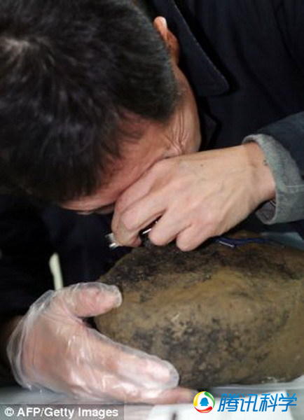 科学家正在检测陨石的真实性。寻宝猎人则希望发现大块的陨石,并且能出售一个好价格。