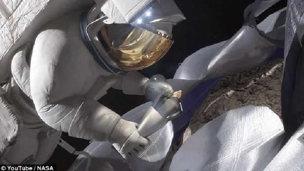 宇航员登陆小行星的想象图,2021派遣宇航员登陆小行星并采样返回宇航员登陆小行星的想象图,2021派遣宇航员登陆小行星并采样返回