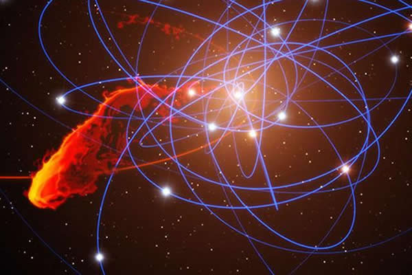 超大质量黑洞人马座A及其附近的G2气体云