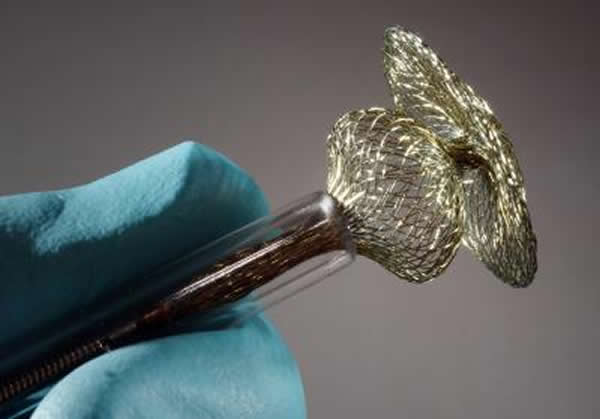 镍钛合金封堵器