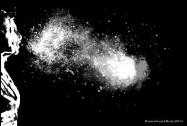 透过打喷嚏与咳嗽散播的病菌比想像中还要远得多