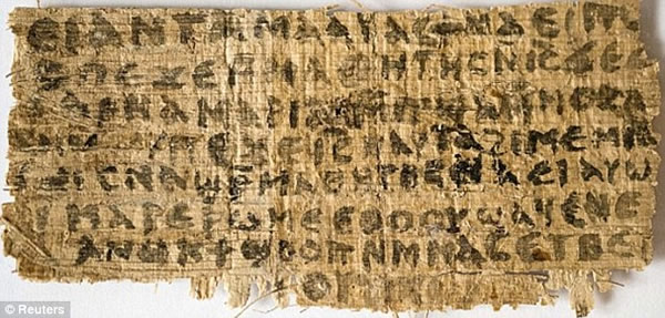 古文献记载“耶稣曾娶妻”证实“系金ㄟ”