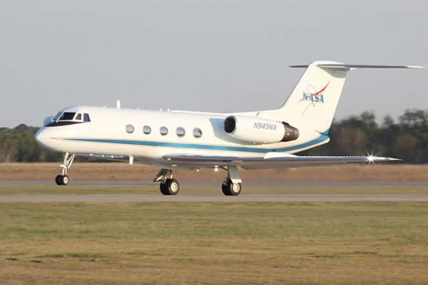 “湾流II”型飞机被NASA用于训练宇航员驾驶航天飞机降落跑道