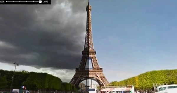 谷歌街景新增“虚拟时光旅游”功能