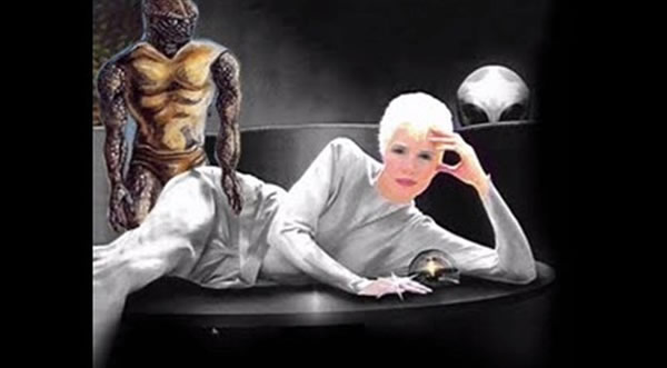 爵士歌手帕梅拉•斯托内布鲁克(Pamela Stonebrooke)声称自己连续三年与一位6英尺(约1.83米)的爬行族外星人发生过性关系。