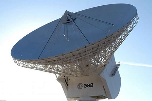 欧洲空间局的塞夫雷罗斯深空观测站,文明信号将从这里发送