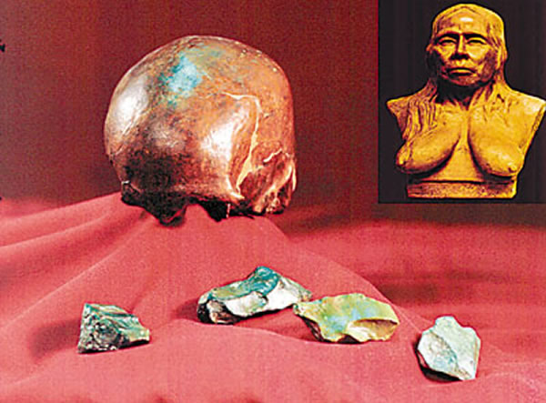 资阳人头骨化石