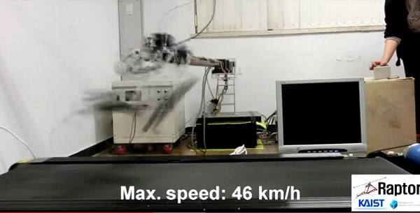 韩国以迅猛龙为原型设计研制出一款新型机器人