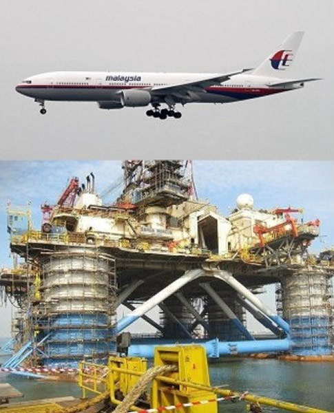 马航MH370失联:越南对开海面钻油台工人称事发当晚看见一架着火飞机飞过