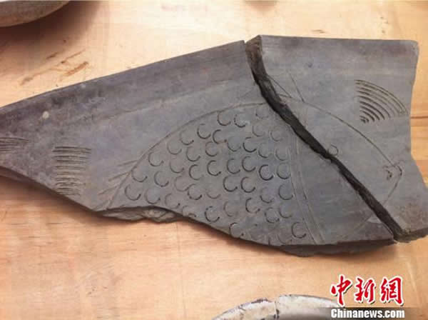 成都体育中心考古发现形似"WiFi信号"的图案陶片