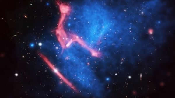 ѧҹ۲⵽50ڹϵ(MACS J0717+3745)ײ