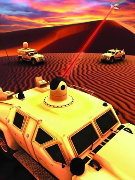 美国海军正在研制旨在击落敌方无人机的激光武器