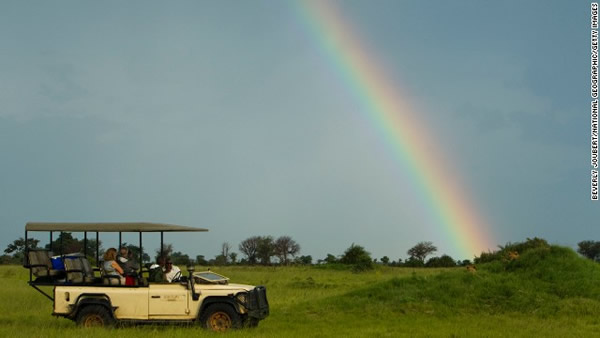 博茨瓦纳的奥卡万戈三角洲