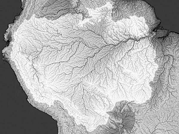 发生于地球表面的侵蚀和其他地质过程有助解释亚马逊河倒灌的原因