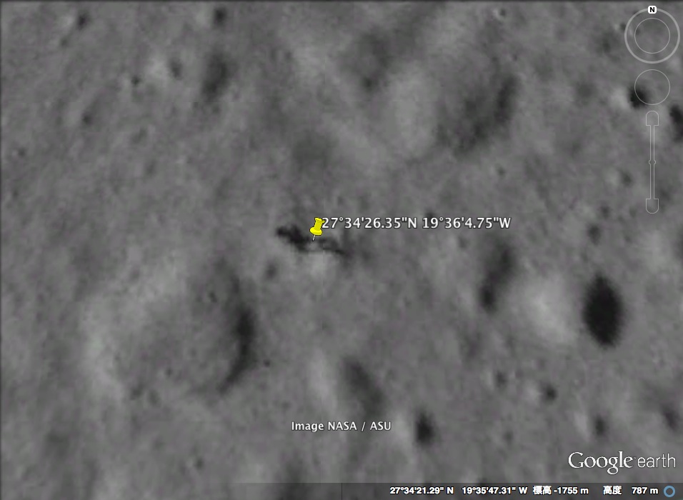 月球上惊现人型生物?