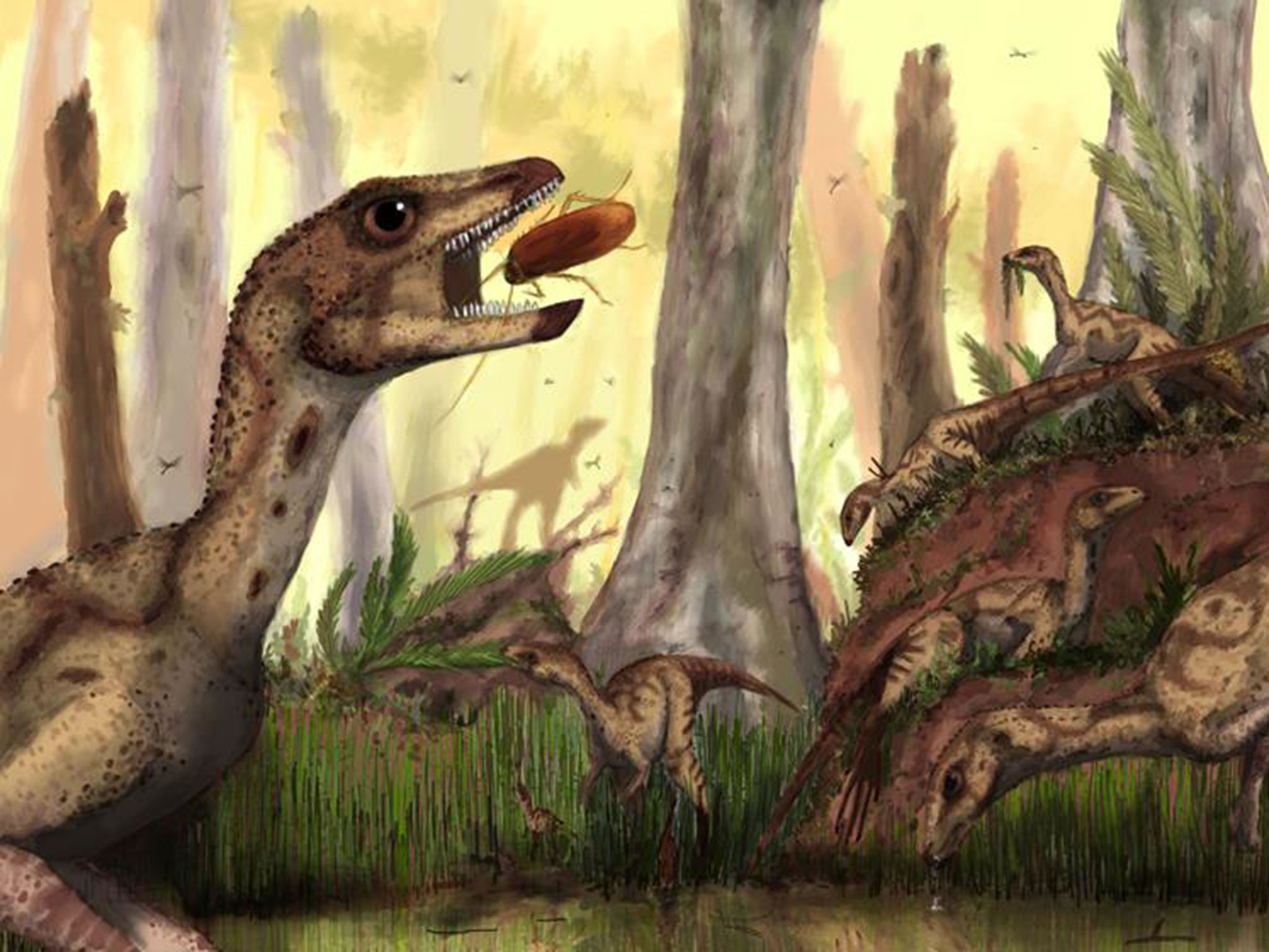 委内瑞拉拉金塔龙(Laquintasaura venezuelae)复原图