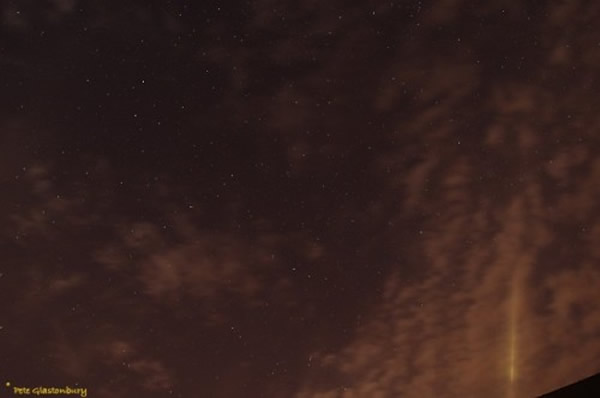 2014年8月7日摄于英国威尔特郡的英仙座流星雨