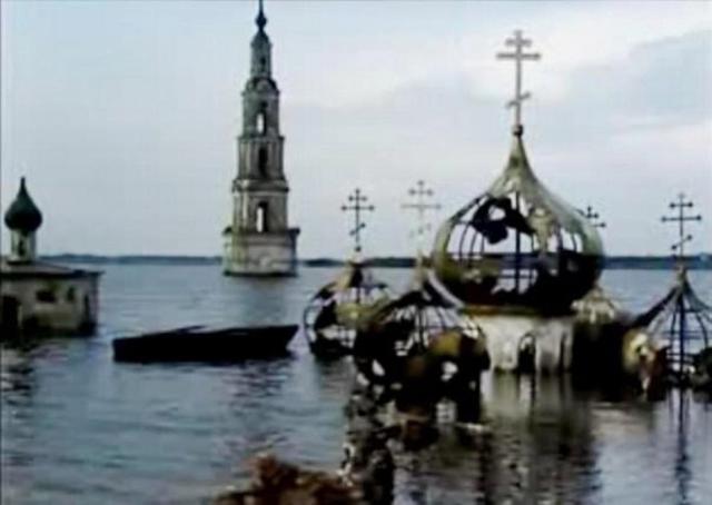 俄罗斯版“亚特兰蒂斯”莫洛加镇在80年后因为干旱再见天日