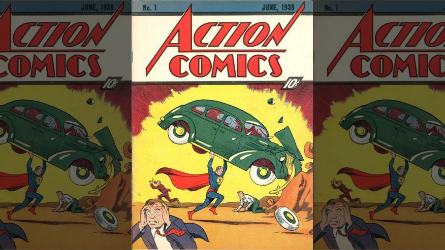 美国超人《动作漫画》(Action Comics)创刊号以320万美元天价成交