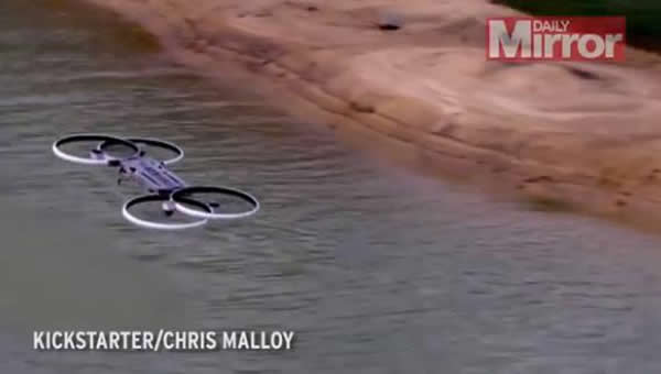 澳大利亚发明家发明出全球第一辆飞行摩托车