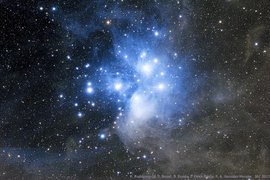 科学家确认昴星团距离我们444光年