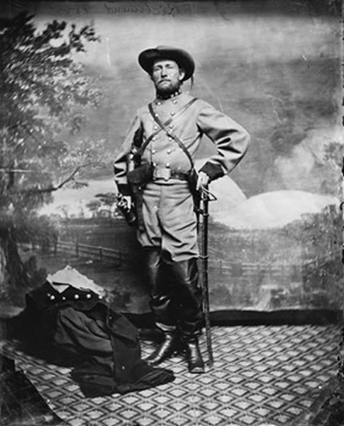 南方联盟军上校约翰.莫斯比