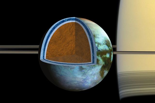 土卫六表面的湖泊有烷烃组成,科学家认为地球早期也有类似的环境