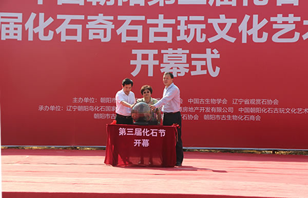 中国朝阳第三届化石节开幕