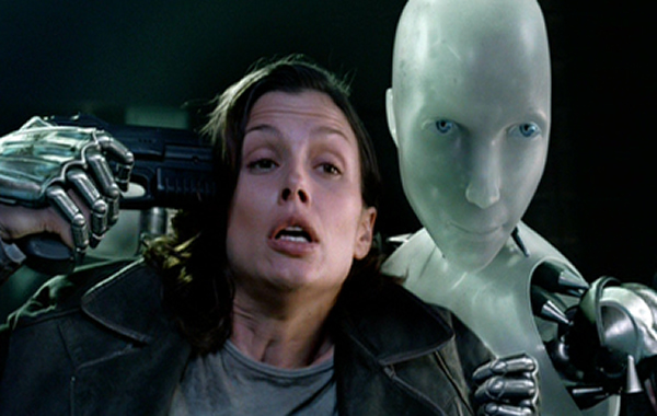 《机械公敌》中的机械人威胁人类安全