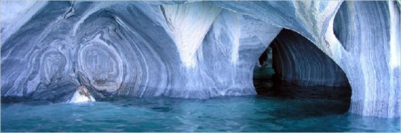智利的大理石洞穴