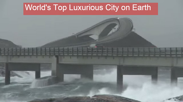 若是遇到天气状况差的时候,则变身成世界上最险峻的公路之一。