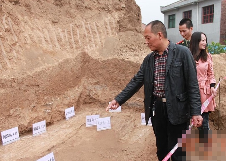 文物出土地是一座春秋早期的贵族墓