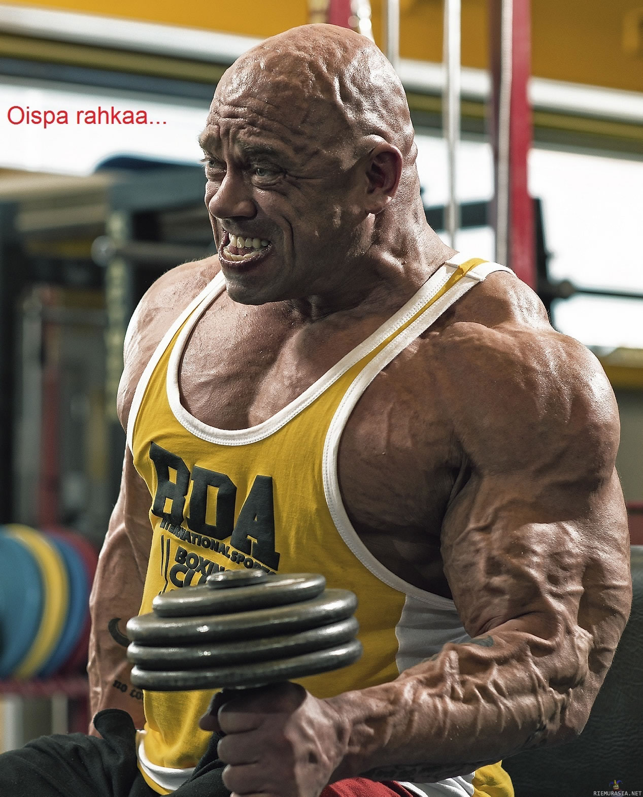 芬兰“石头人”杰瑞·门图拉(Jari Mentula)