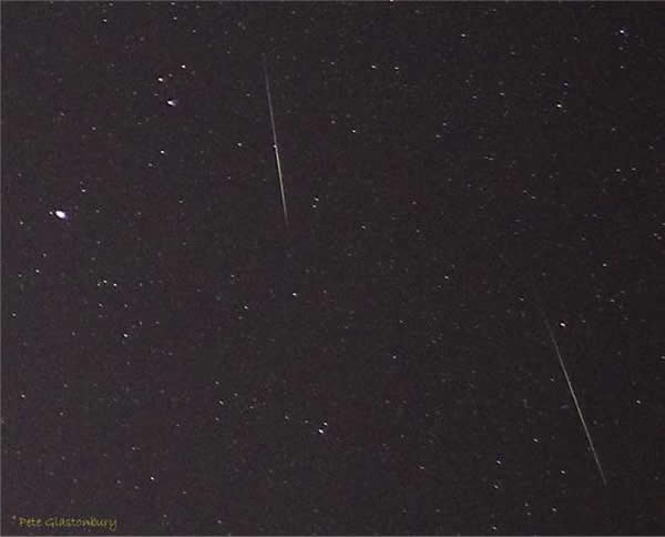 英国威尔特郡,双子座流星。