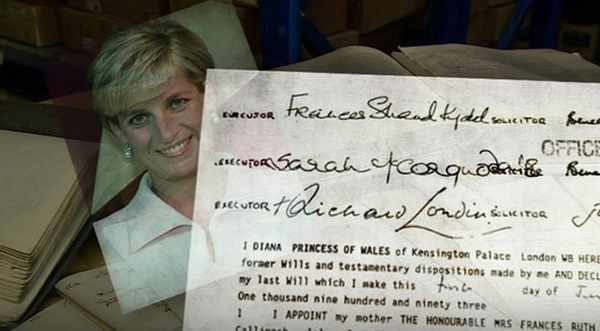 很多人想知道戴妃遗嘱内容