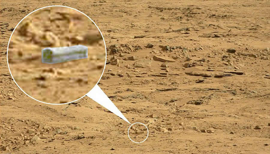 “好奇”号火星车在火星夏普山附近发现“棺材”?