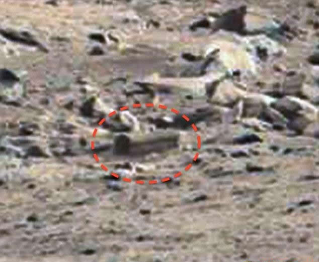 事实上,美国宇航局在火星上拍摄到多种奇异的图像,比如有酷似蜥蜴的岩石、与奥巴马脸相似的石块,这些奇特的图像主要来自“好奇”号相机不同的拍摄角度,在我们想象力的主