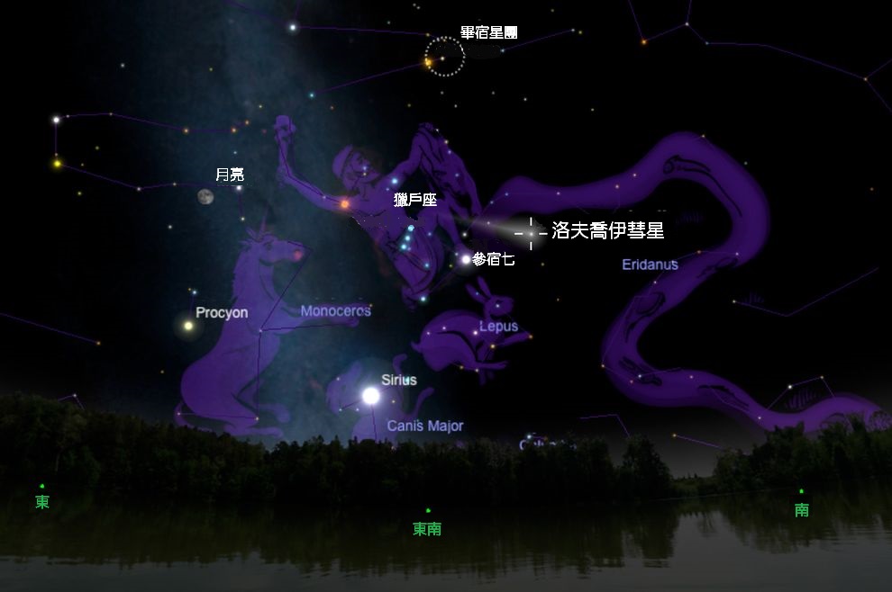 ����������Ǵ��Ի����Ĳ������Ա߾�������ͼ��Skychart by Andrew Fazekas/SkySafari