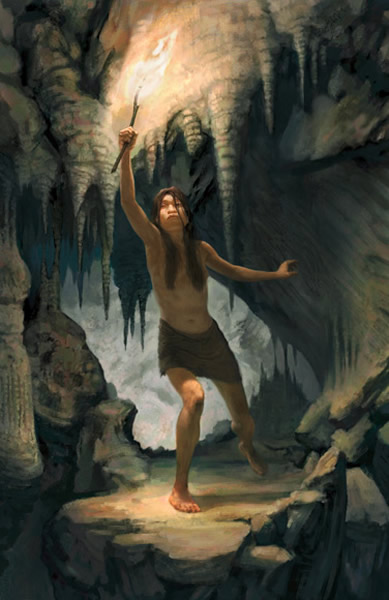 ǶݵУѨ󲿷ʱǸġ̽Ѩڰͨʱʧ׹ Art by Jon Foster