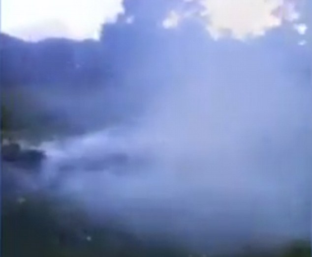 年轻人将小狗活生生炸死