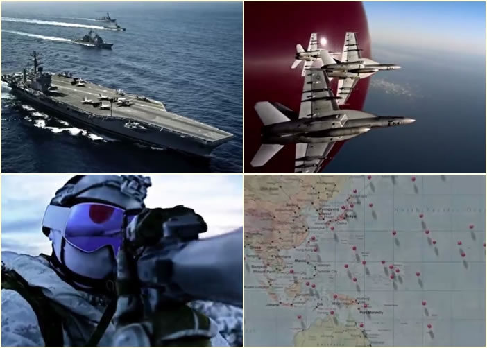 美国海军推出新一辑募兵广告《大头针地图》:宣传全球作战能力