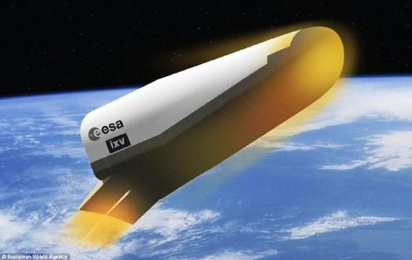 “过渡试验飞行器(Intermediate eXperimental Vehicle,简称IXV)