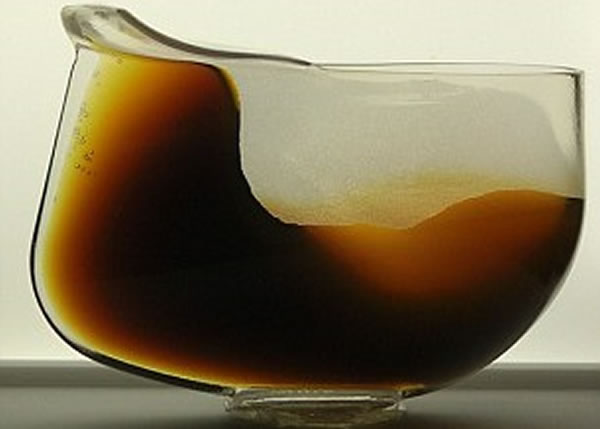 咖啡杯能有效控制液体流动