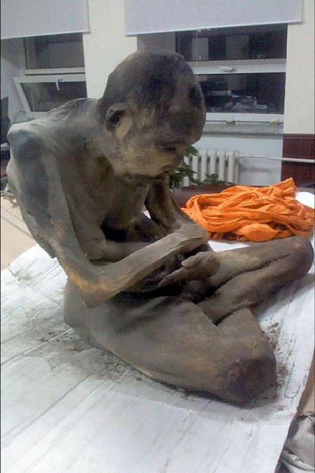 蒙古发现200年历史僧侣木乃伊 或是藏传佛教喇嘛Dashi-Dorzho Itigilov的师父