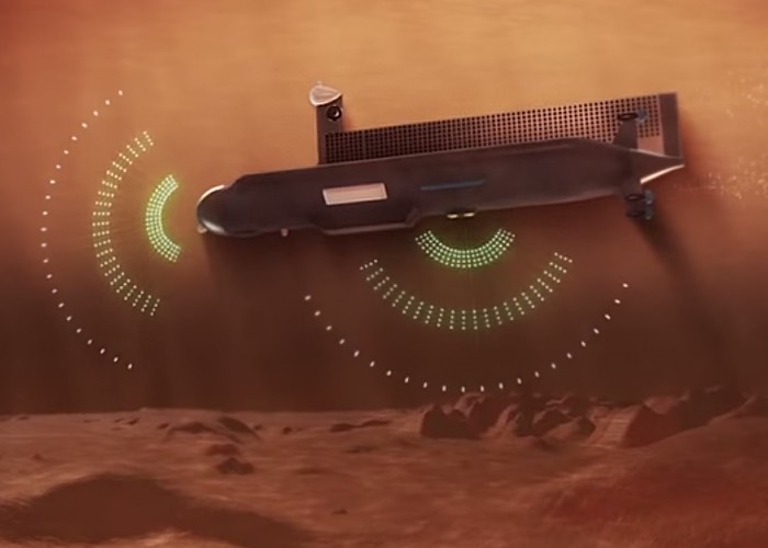 美国NASA公布一个用于探测土卫六液态甲烷/乙烷海洋的潜水机器人设计版本