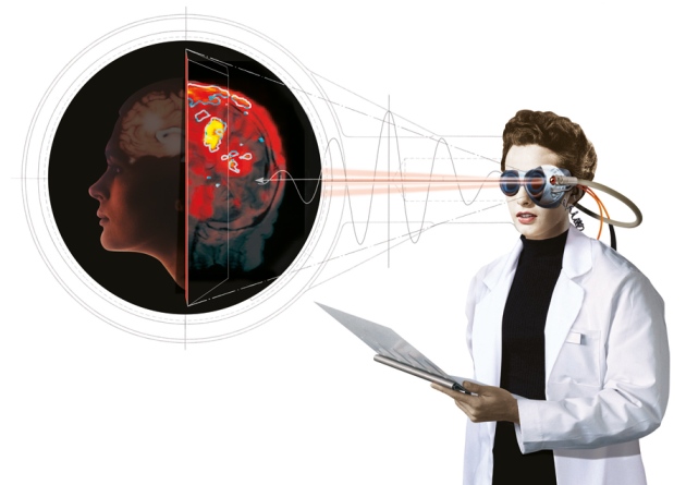 把天文光学技术用于活体组织透视